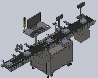 JGM3000 product quality traceability system conveyor belt (3M)