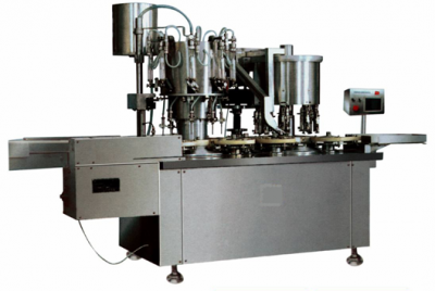 Filling rotation, capping machine